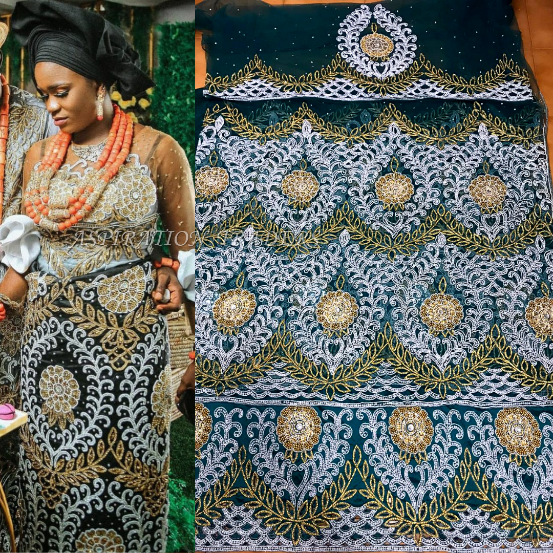 Hausa lace outlet styles